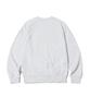 PAGESIISII Vintage Blank Print Sweatshirt White Melange