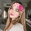 Elastische Polka Dot Knopen Hoofdband Verstelbare Brede Hoofdband Mode Sport Hoofddoek Sport