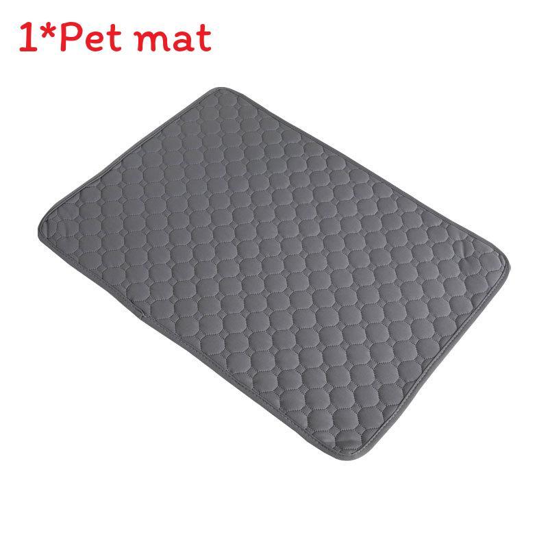 

Pet Dog Cushion With Waterproof Layer Non Slip Surface Suitable For Cats And Bunnies 35x50cm серый
