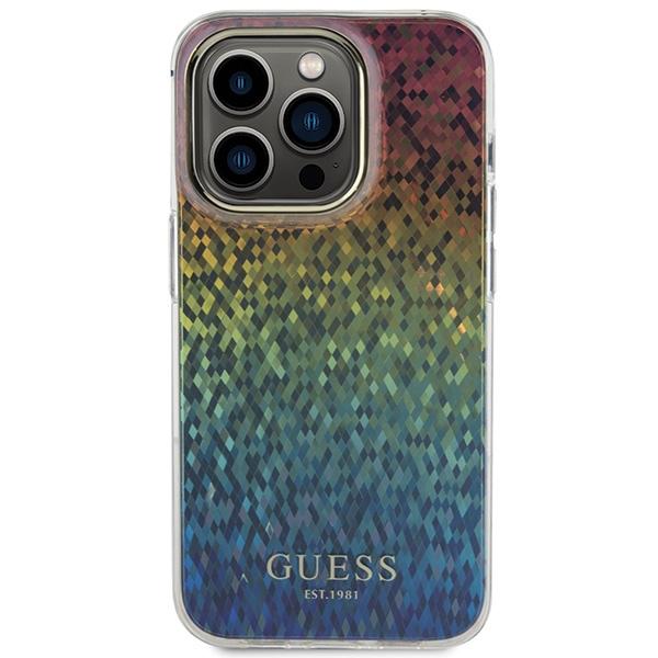 Guess Guhcp14Xhdecmi Iphone 14 Pro Max 6.7 Wielokolorowy Hardcase Iml Faceted Mirror Disco Iridescent