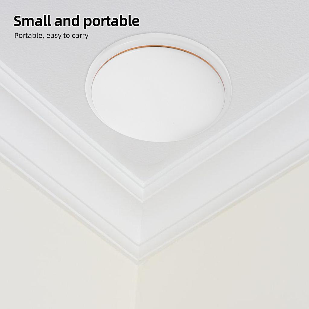 PVC Ceiling Light Shade Flush Mount Round Diameter 18.7 Cm Easy Install Dome Cover for Dining Room Bedroom Living Room
