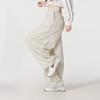 Nike Casual Pants Women's Ecru Moderate Straight Fit Pants HM6145-104