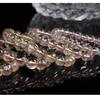 Natural Golden Rutilated Quartz Round Bead Bracelet - DIY Rutilated Quartz Beaded Jewelry