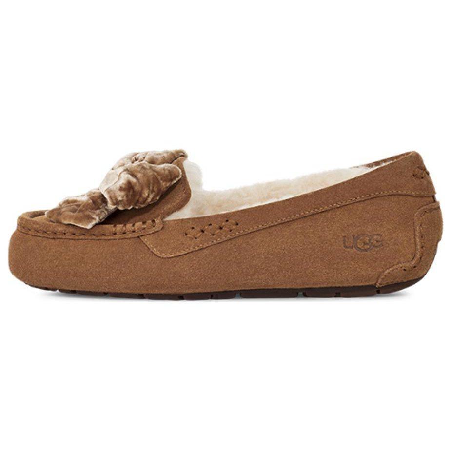 UGG Atpūtas pūkaini mini mokasīni ar