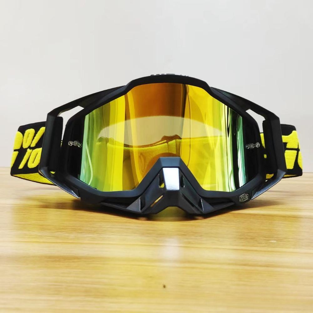 Outdoor Riding Goggles Motorcycle Off-road Dust-proof Glasses Color-changing Sports Windproof Ski Goggles