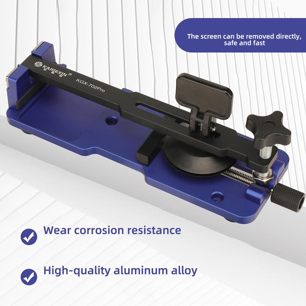 Portable Adjustable LCD Display Removal Clamp Heating-Free Phone Disassembly Repair Tool with Suction Cup for Laptop Cellphone