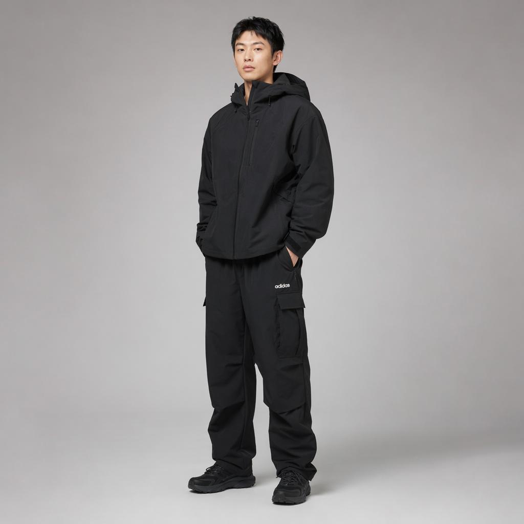 adidas FW25 Outdoor Gewebte Warme Strapazierfähige Sport Cargo Hosen Herren Hosen HZ9519