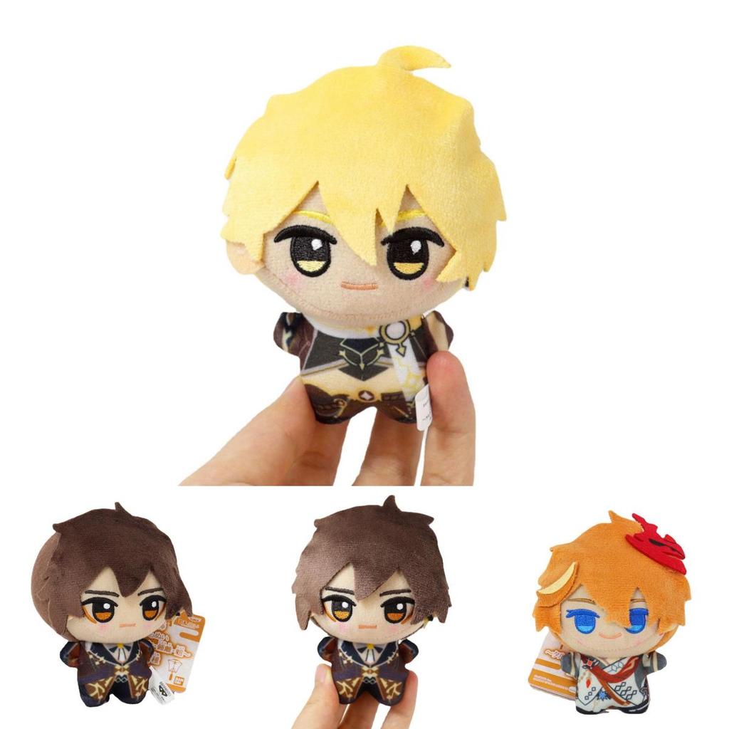 Genshin Impact Zhongli Xiao Plüschpuppe Anhänger Figur Spielzeug Niedliches Geschenk für Gaming-Fans