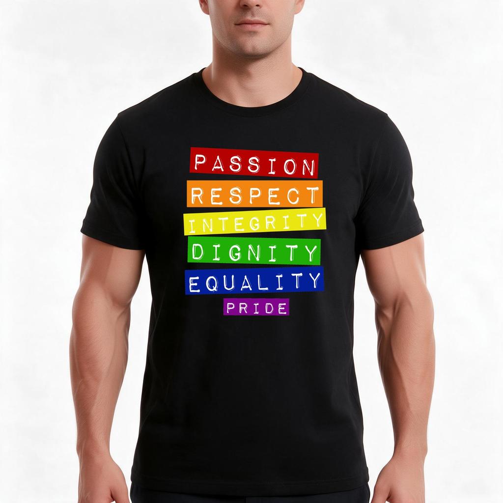 Pride Tshirt Summer Casual Cotton Tee Oversized Streetwear Tops Vintage Graphic Print Loose Fit Short Sleeve 100 Cotton