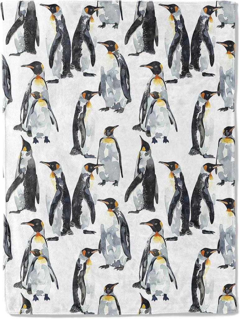 1PC Nice Wild Horse pattern Throw Thin Blanket Gifts for Couch Bed Car Home for Duck Penguin Elk Horse Lovers all season use