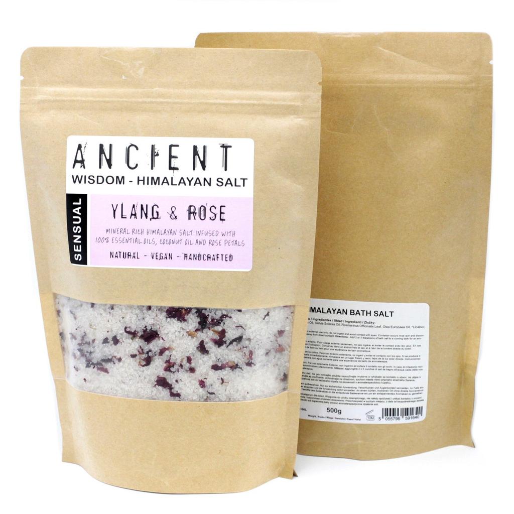 Himalayan Bath Salts Sensual Ylang Ylang 500g