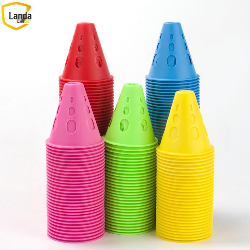 Landa Roller Skating Slalom Cones 100-Pack