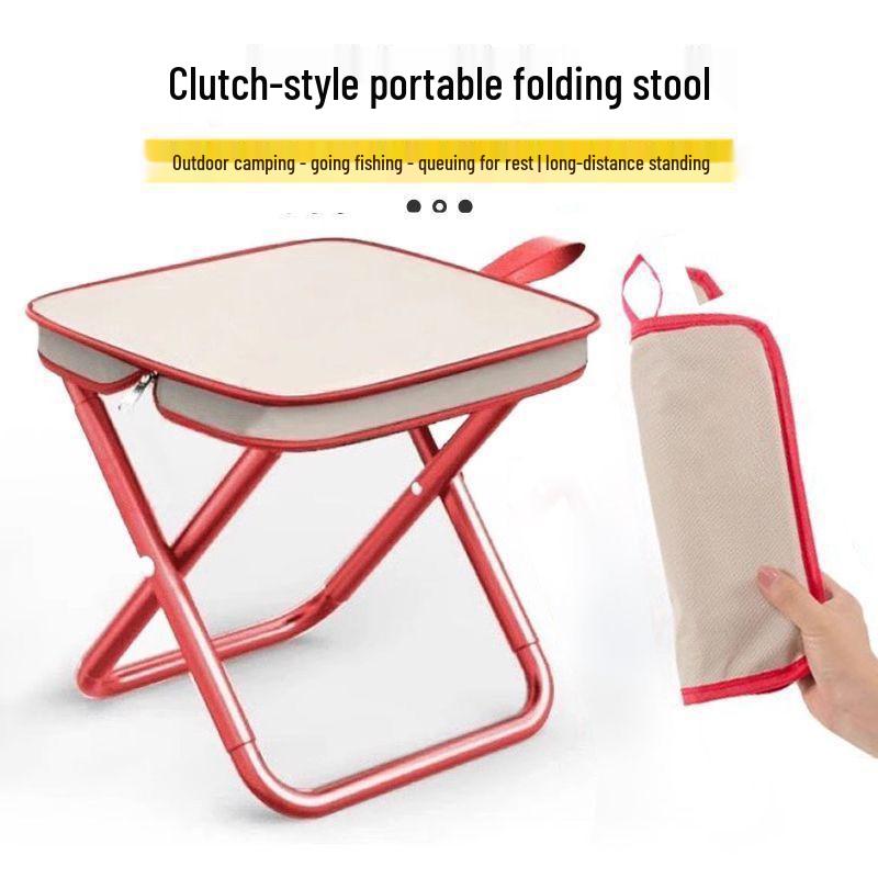 Hordozható multifunkcionális kültéri szék és crossbody táska utazáshoz és horgászathoz