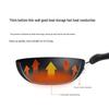 COOKER KING 34cm Non-stick Refined Iron Wok