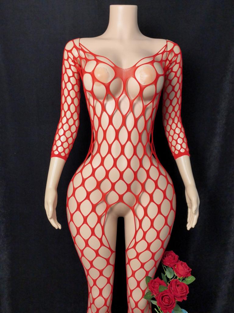 Summer Sexy Lingerie Fishnet Bodysuits Bikini Mesh Cover Up Sets Sexy Women Mesh Teddies Bodysuits Female Porno Underwears