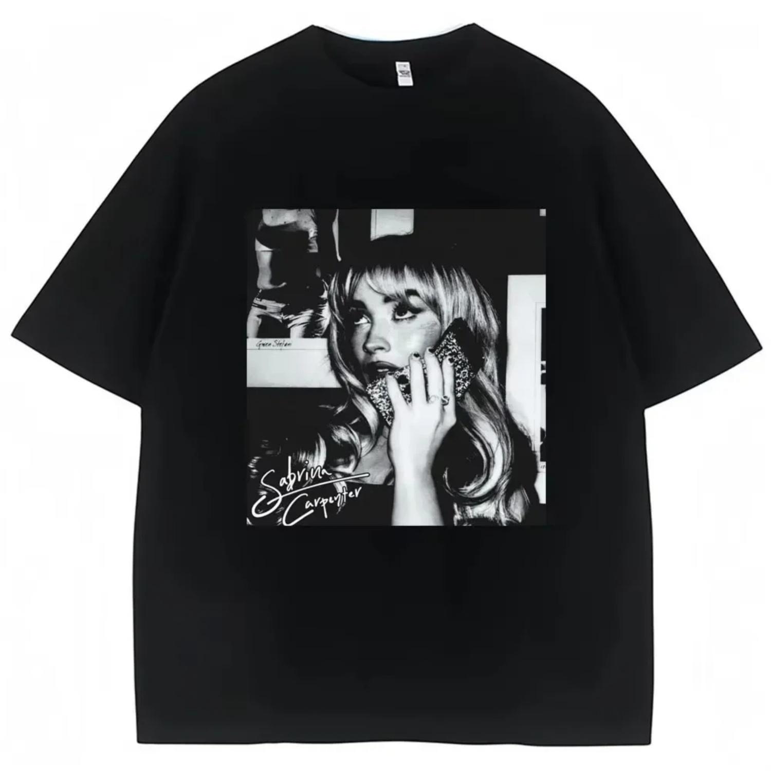 

2025 new model VintageCarpenter T-shirt Sweet Tour Fashion Hip Hop Cotton Oversized T Shirt Men Women Y2k T Shirts Fans Gift S чёрный