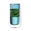 Colored Inner Double-Layer Glass Tea Cup