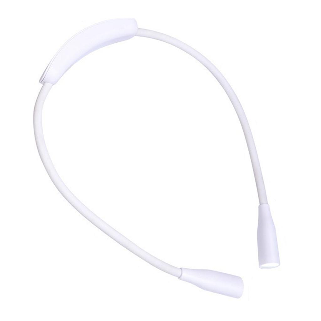 Hands Free LED Neck Reading Lamp 3Brightness Levels Adjustable LED Neck Reading Light Flexible Arms for Bedtime&Travel