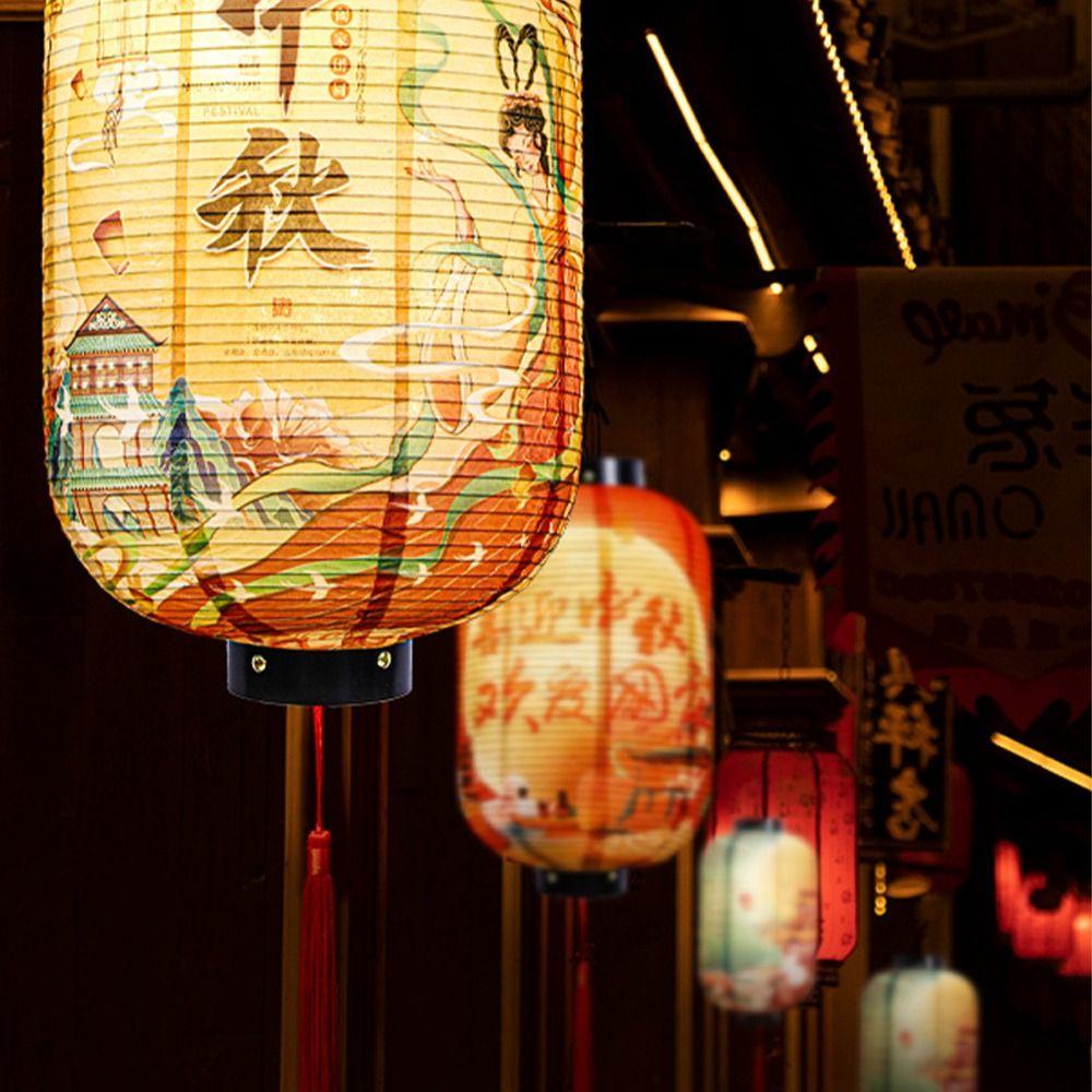 Traditional Festival Festival Antique Lantern Hanging Paper Lantern  Mid-Autumn Festival