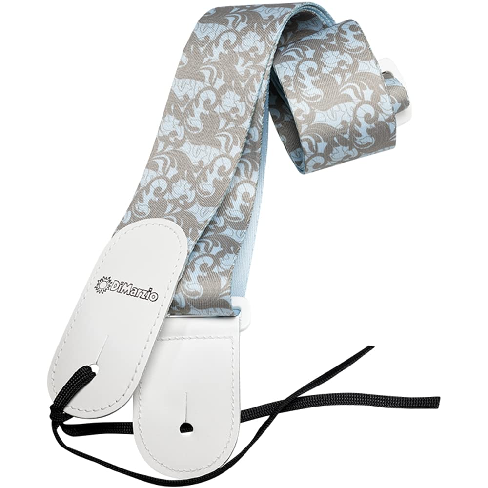 

DiMarzio Steve Vai Signature Strap UtoPIA Blue Silver DD3153 &