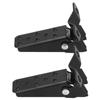 Foldable Footrest Foot Step Pegs Steel Pedal Black Universal for Retro Motorcycle ATV