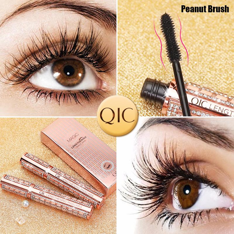 QIC Star Diamond Mascara Elongated Thick Curled Non-smudging Makeup Eyelash Primer
