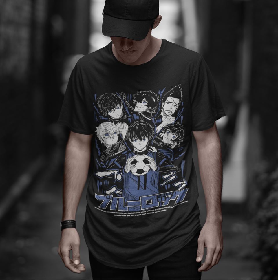 

blue lock Team Shirt,Yoichi Isagi,Meguru Bachira,Kuniga mi,Rin I,Anime Football S