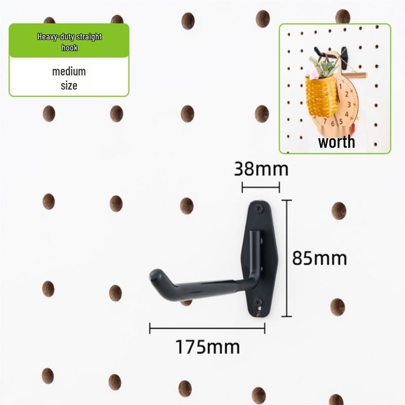 Woodworking Uncle Solid Wood Pegboard Hook for Clothes