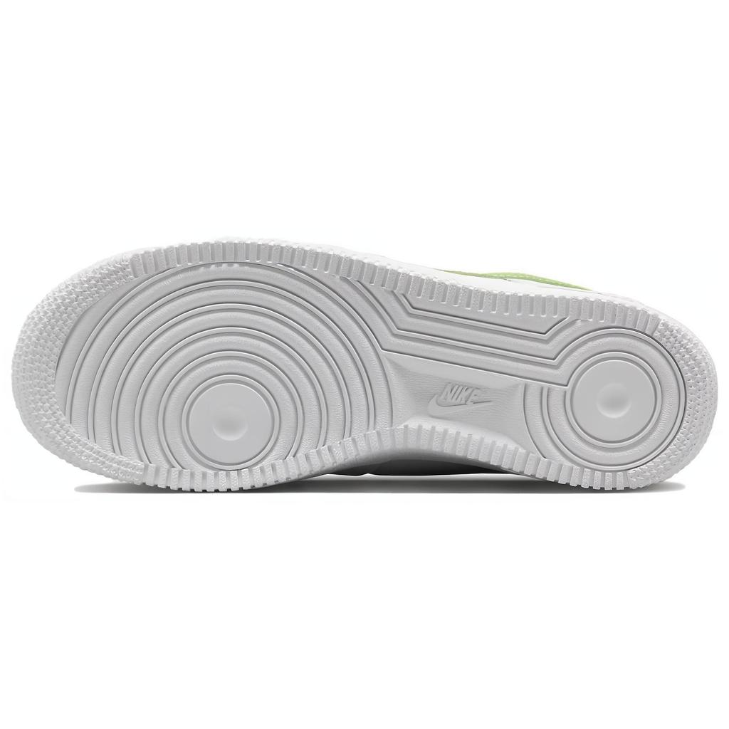 New Nike Air Force 1 Low White Action Green Women's DD8959-112
