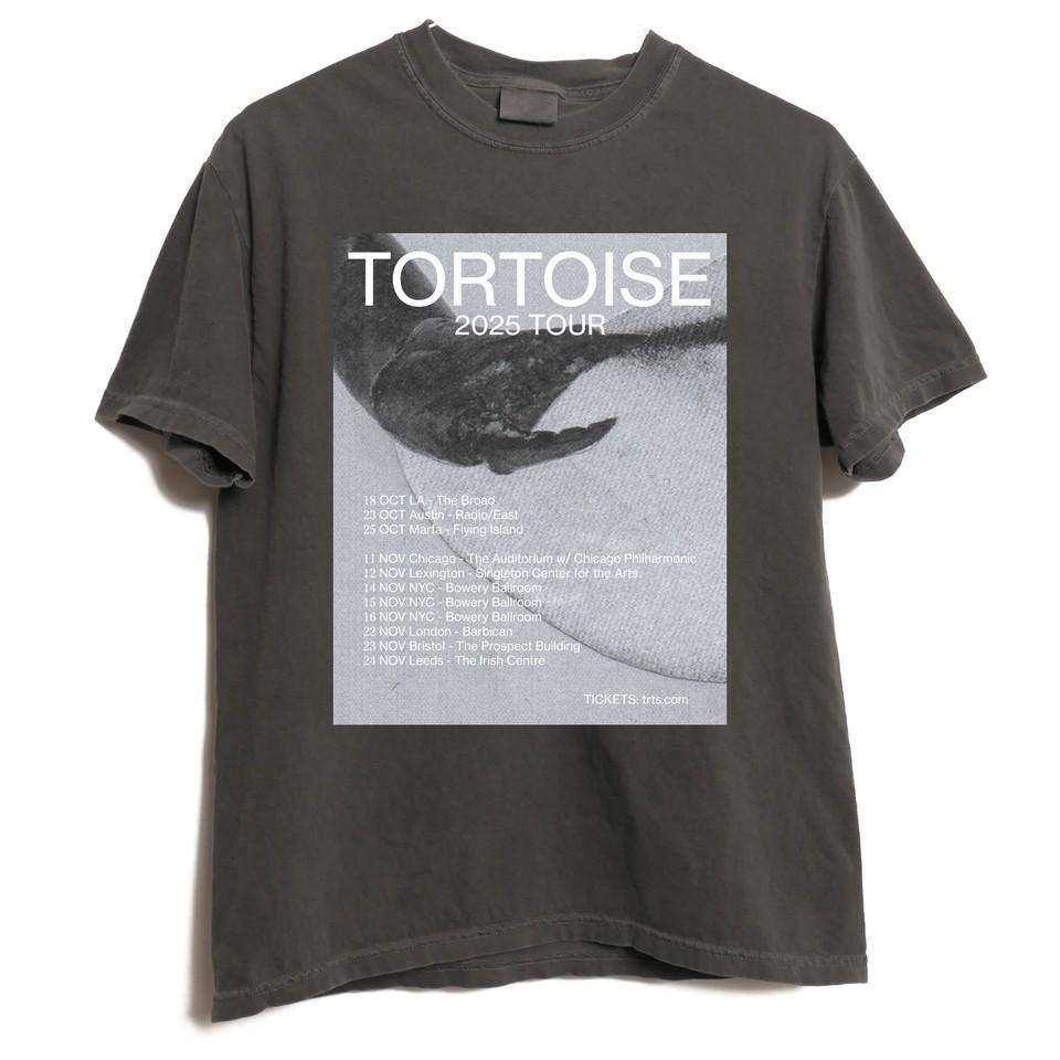 TORTOISE TOUCH Tour Tour Full Size S to 5XL Charcoal T-shirt K934