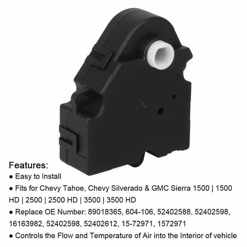 Luftklappen-Aktuator passend für Chevrolet, Chevy, GMC 1994-2012 Silverado 1500 2500 Tahoe, Sierra HVAC-Mischklappen-Aktuator 89018365