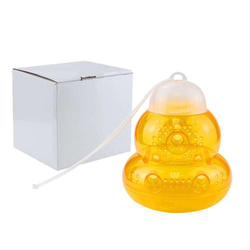 New Outdoor Hanging Bee Traps Catcher Reusable Non-Toxic Wasp Trap Pest Control Farm Yard Supplies Insect Catcher