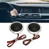 2pcs 150W Dome Tweeter 2 Way System High Sensitivity Silver Black Dome   Tweeter for Car   Systems