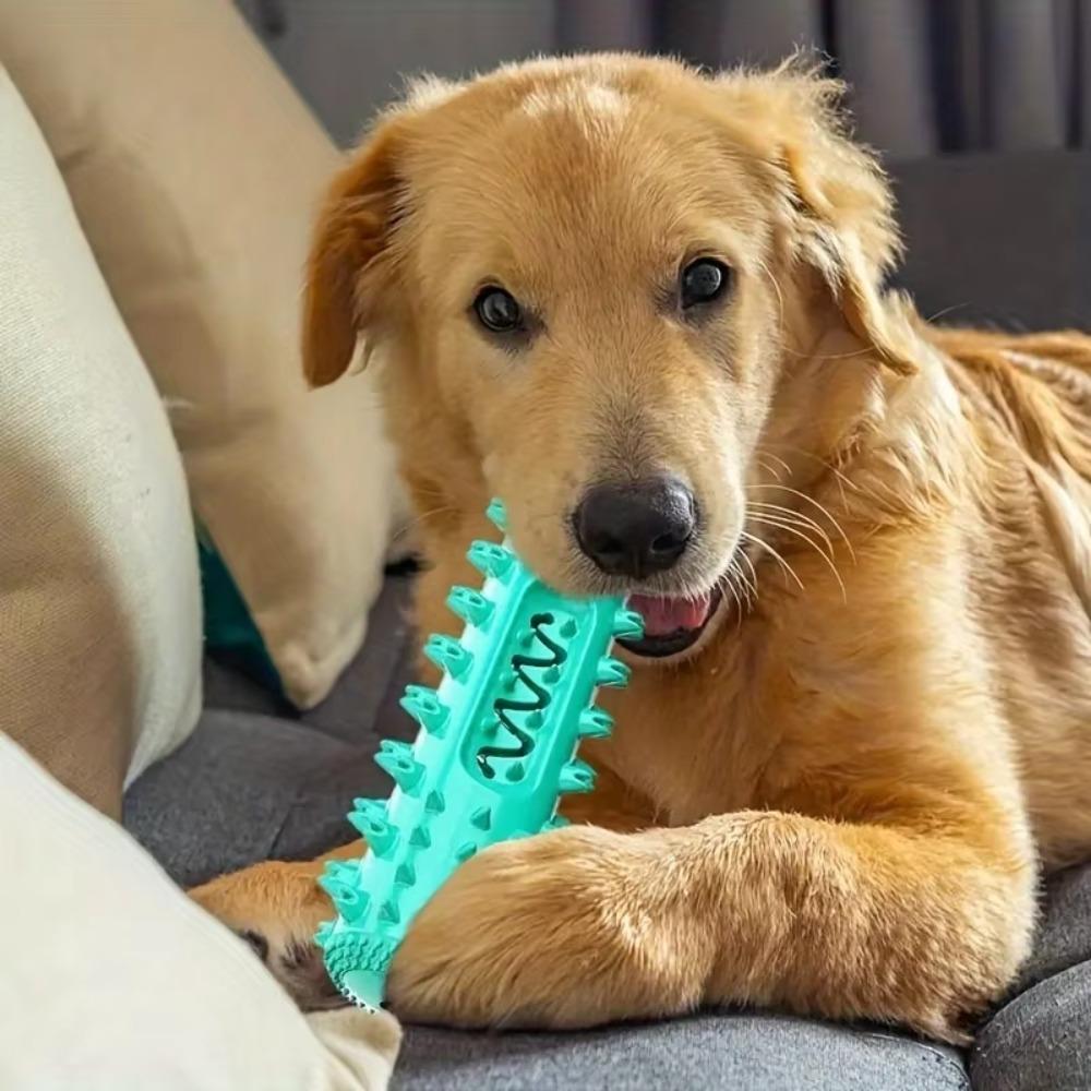 Wear-resistant Dog Toothbrush Stick Bump Design Dog Interactive Training Toys For Dogs Puppy