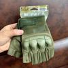training touch screen special forces protection windproof non-slip wear-resistant cycling fitness gloves full finger