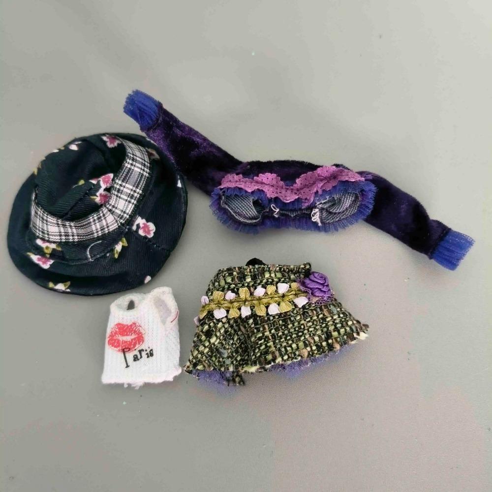 30cm Monstering High Doll For Bratzes Nanana Doll Dressing Soft Casual Wear Handmade Doll Clothes Outfit Toy Gifts For Girl