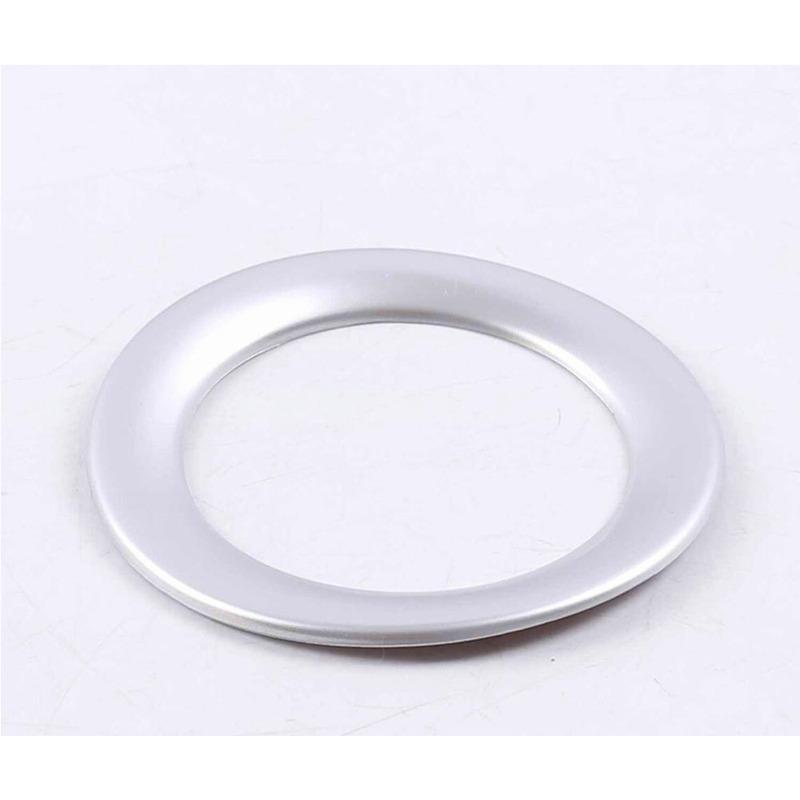 For Jeep Grand Cherokee 2014 2015 2016 2017 2018   Car Sticker Steering Wheel Interior Ring  Trim Lamp Frame Stick Part