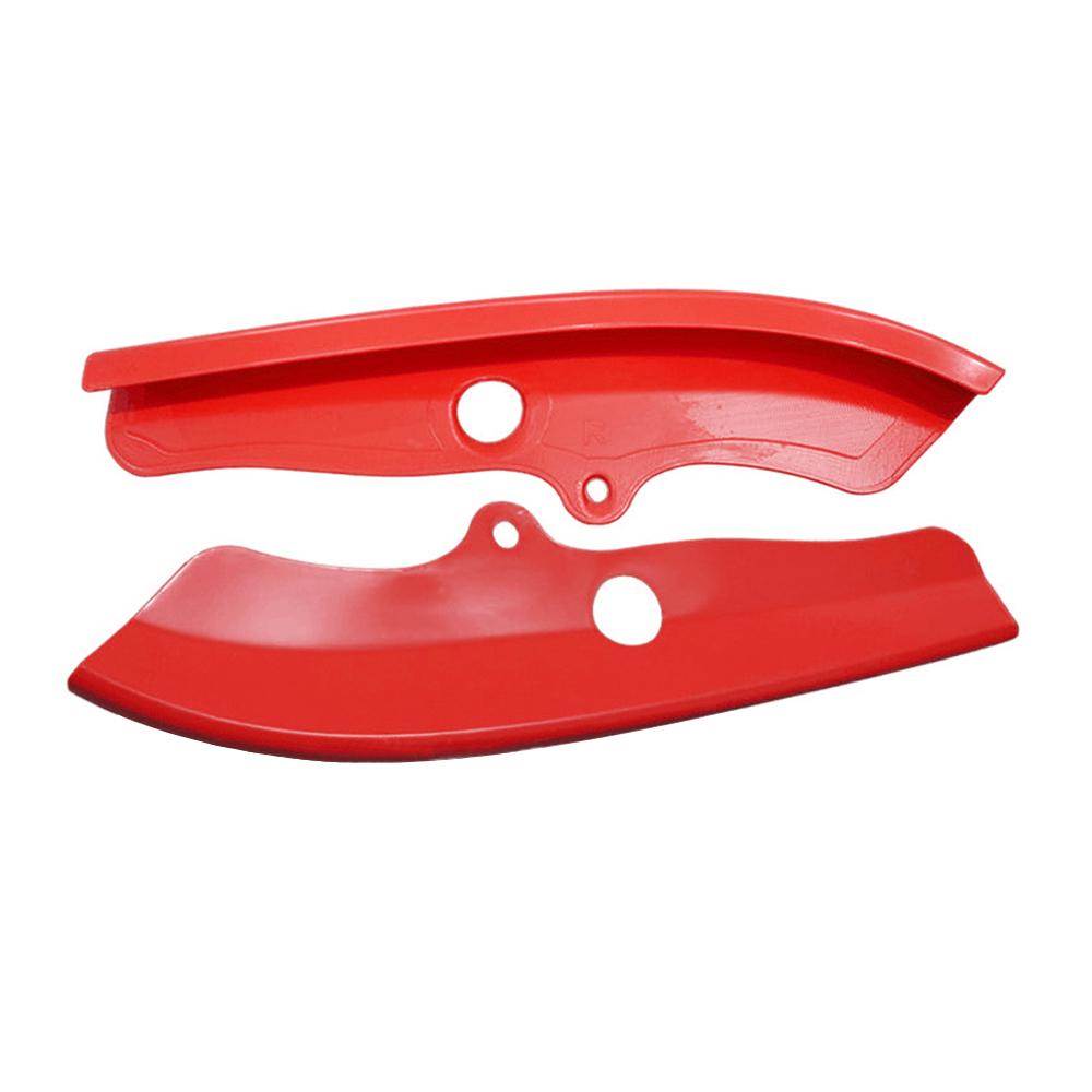 2pcs Front Bumper Splitter Protector Lip Diffuser Spoiler Guard Cover for Dodge Challenger GT TA SRT R/T 392 HEMI Scat Pack