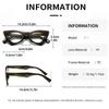 Ladies Cat Eye Reading Eyeglasses Unisex Women Men Anti Blue Light Computer Far-sight Glasses Finished Presbyopia Eyewear To+4.0