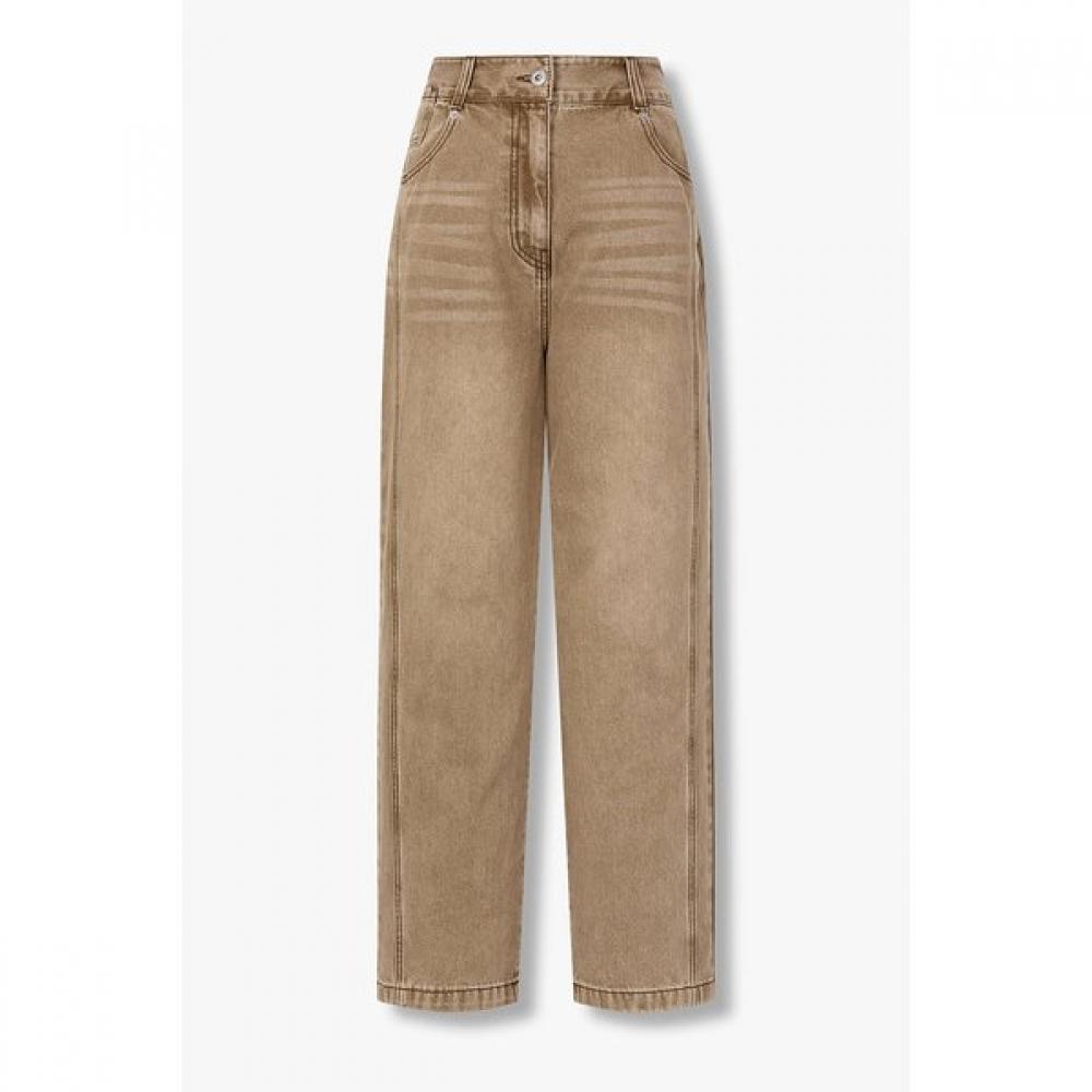 Studio Tomboy Back Banding Denim Pants 9176362972 beige (11)/OS