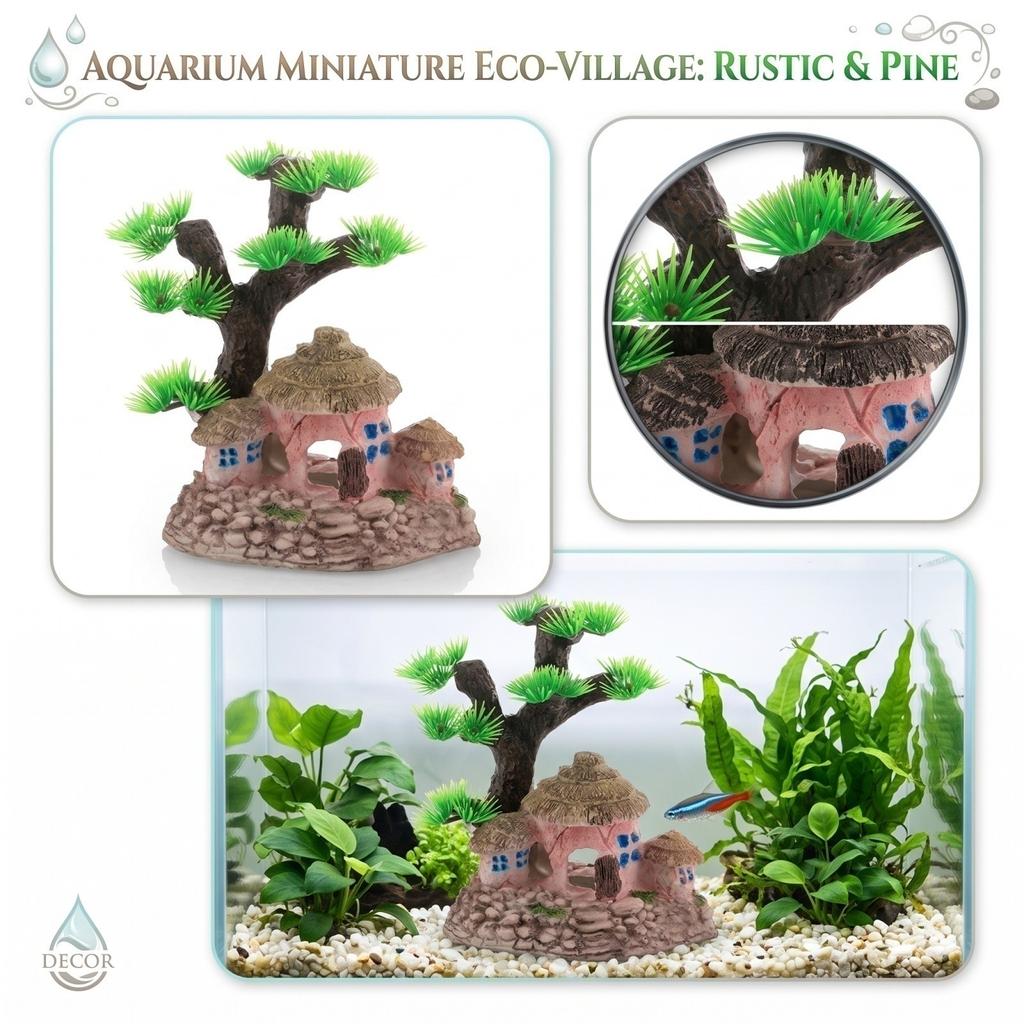 Decoration European Resin Ornament for Aquarium