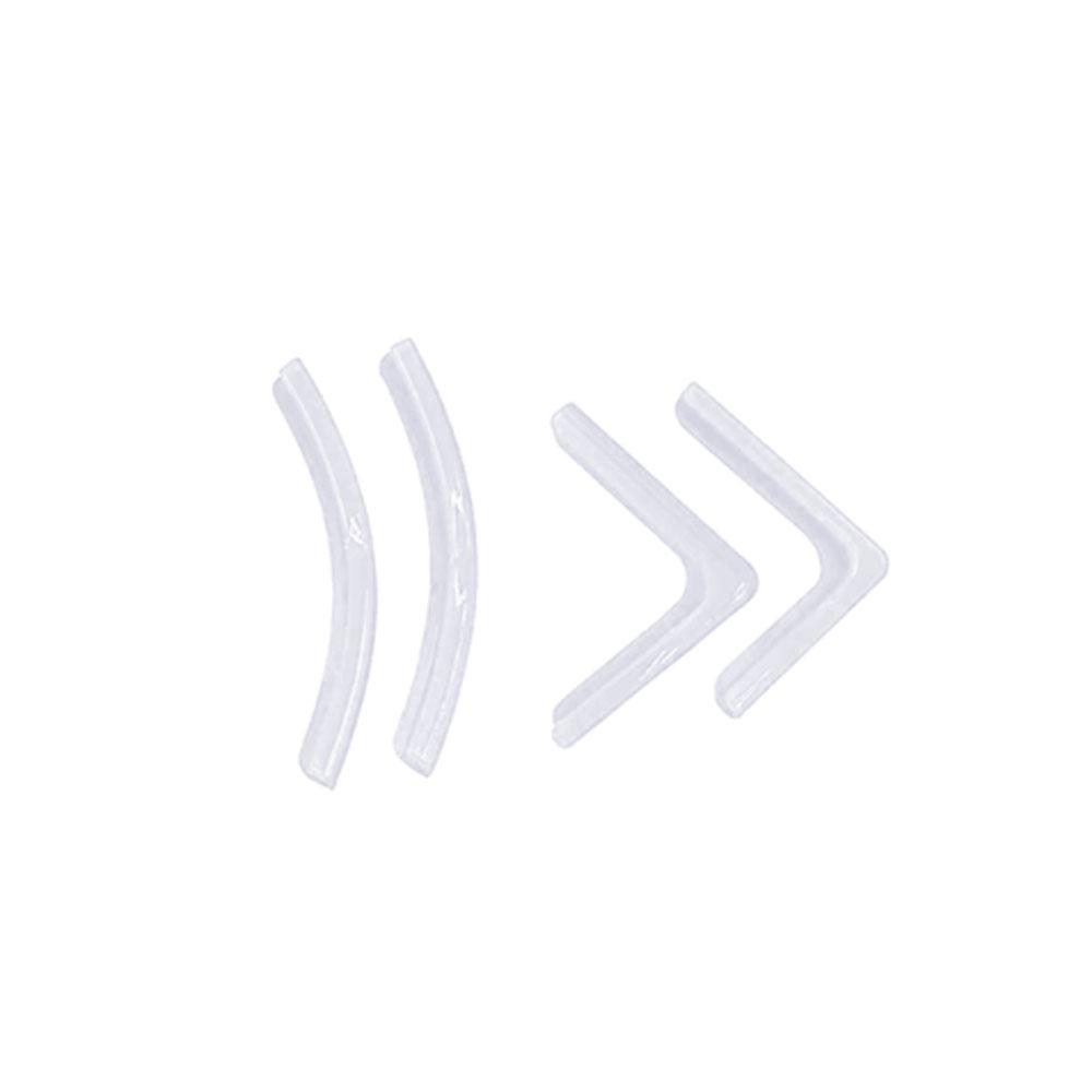 

4 шт. Универсальный силиконовый бампер, защита от царапин, защита углов двери автомобиля, аксессуары для защиты от столкновений прозрачный