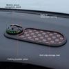 2 In 1 Dashboard Anti Slip Mat With Phone Mount 360-Degree Rotation Auto Phone Mount Non-Slip Adhesive Mat Fit For Auto