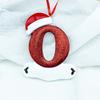 Beautifully Handpainted Crafted Resin Christmas Ornaments With 26 Alphabet Letters A To Z For Decor Stylish