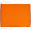 TOMAC Colored Flag with String, Polyester, IHP-03-03, Orange, 35 X 45 Cm
