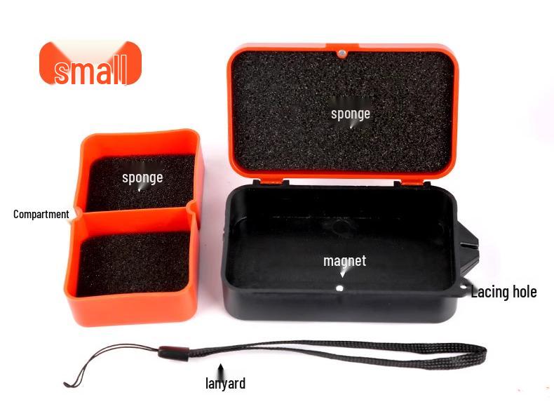 Red Worm Clip & Fishing Tying Tool: Earthworm Hook, Rubber Band Pellets, Baiting Gun