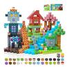 HFYrgh Magnetic Blocks, Two Theme Points: Forest House and Volcano Exploration, Building Blocks Set, Magnetic Puzzle, Magnetic Toy, Educational Toy,