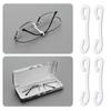 10 Plastic Easy Installation Glasses Hanging Hooks Plastic Eyeglass Holder Hooks Accessories for Women Men