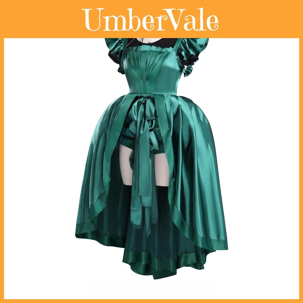 Mercoledì Agnes DeMille Vestito Cosplay Con Design Stampato Per Gioco Anime Role Play