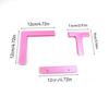 3Pcs Horizontal Ruler Right-Angle Ruler And Pusher Tool Rhinestone Painting Alignment Tools